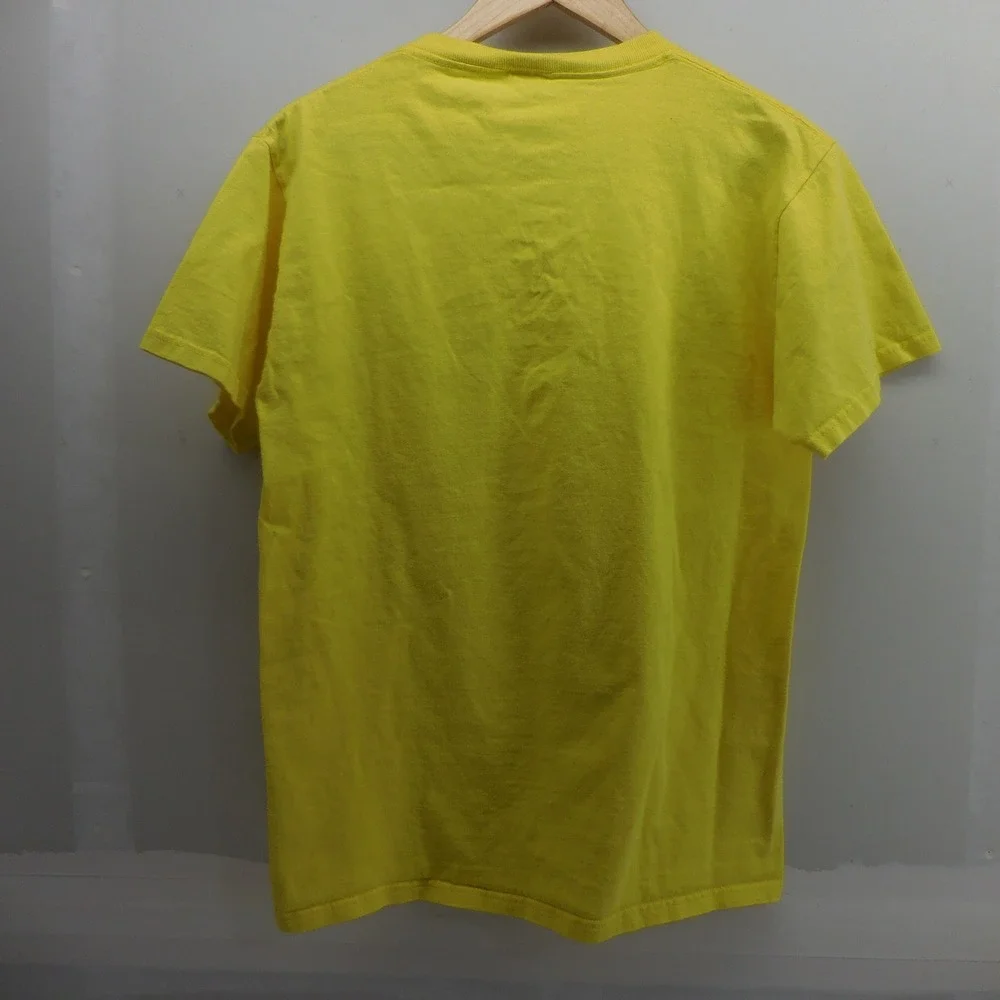 Nintendo Super Mario Yoshi T-Shirt Yellow Japanese Graphic 2009 Mens Medium